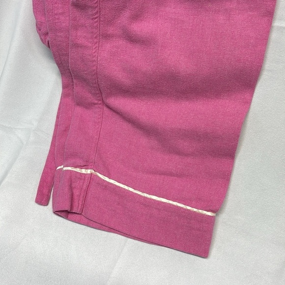 Kate Spade pink and white 2 piece 100% cotton pj set size S/M - Picture 5 of 10